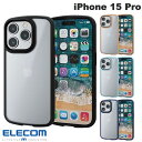 [lR|X] GR iPhone 15 Pro TOUGH SLIM LITE t[J[ VL[NA (X}zP[XEJo[)