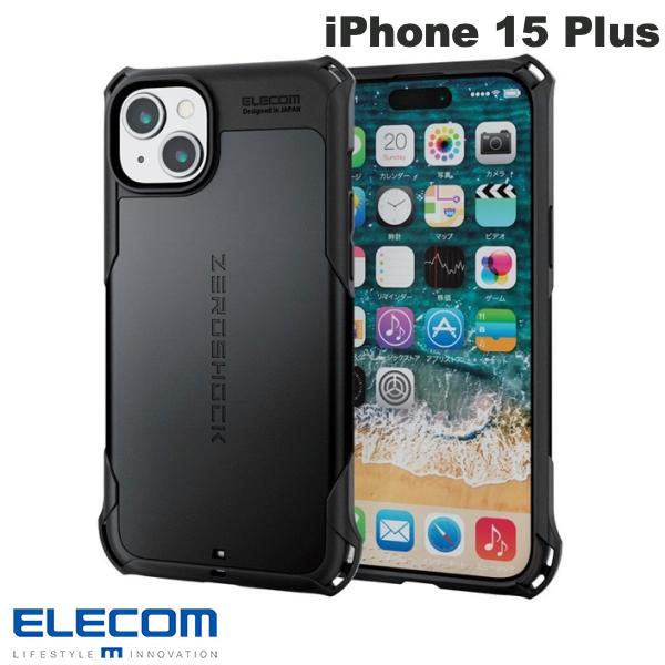 [lR|X] GR iPhone 15 Plus ZEROSHOCK ubN # PM-A23BZEROBK GR (X}zP[XEJo[) یtBt