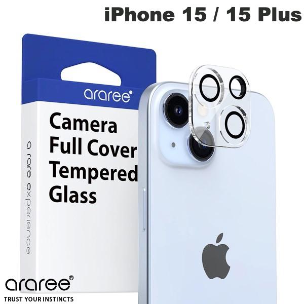 樂天商城 - araree iPhone 15 / 15 Plus カメラ専用強化ガラスフィルム C-SUB CORE クリア # AR25422i15 アラリー (カメラレンズプロテクター)