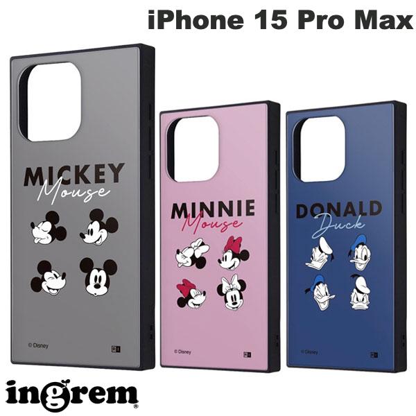 iPhone15ProMax 케이스 ingrem iPhone 15 Pro Max 디즈니 하이브리드 케이스 KAKU 잉글렘 (스마트폰 케이스·커버)