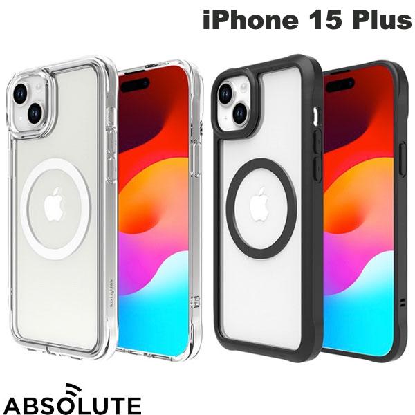  Absolute Technology iPhone 15 Plus LINKASE AIR with Gorilla Glass 側面 抗菌 TPU仕様 MagSafe対応 ゴリラガラスケース アブソリュート テクノロジー リンケースエアー クリアケース