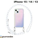 [lR|X] gourmandise iPhone 15 / 14 / 13 ϏՌP[X IIIIfi+ (C[tBbg) Loop I[ # IFT-155AUR O}fB[Y (X}zP[XEJo[)