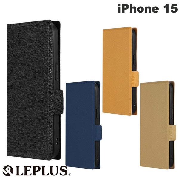 [lR|X] LEPLUS iPhone 15 / 14 BOOK SLIM & Lite vX (X}zP[XEJo[)