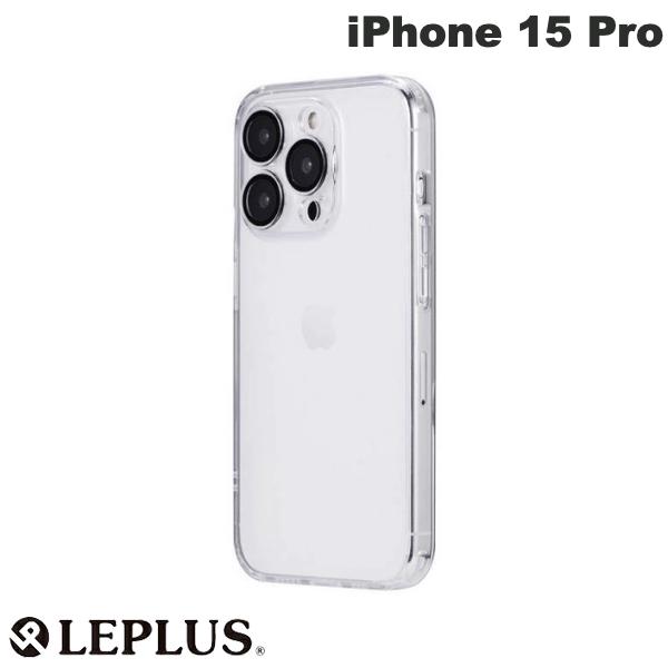 [lR|X] LEPLUS iPhone 15 Pro UTILO All GLASS Cover NA # LN-IP23CAGCL vX (X}zP[XEJo[)