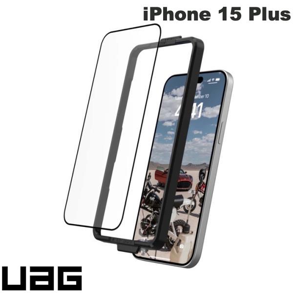 UAG iPhone 15 Plus Glass Shield Plus ガラスフィルム 0.5mm クリア # UAG-IPH23LB-SPPLS ユーエージー アーバンアーマーギア URBAN ARMOR GEAR 2023