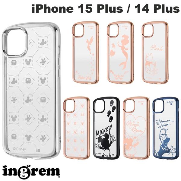 ingrem iPhone 15 Plus / 14 Plus 디즈니 TPU 소프트 케이스 METAMORU 잉글렘(스마트폰 케이스·커버)