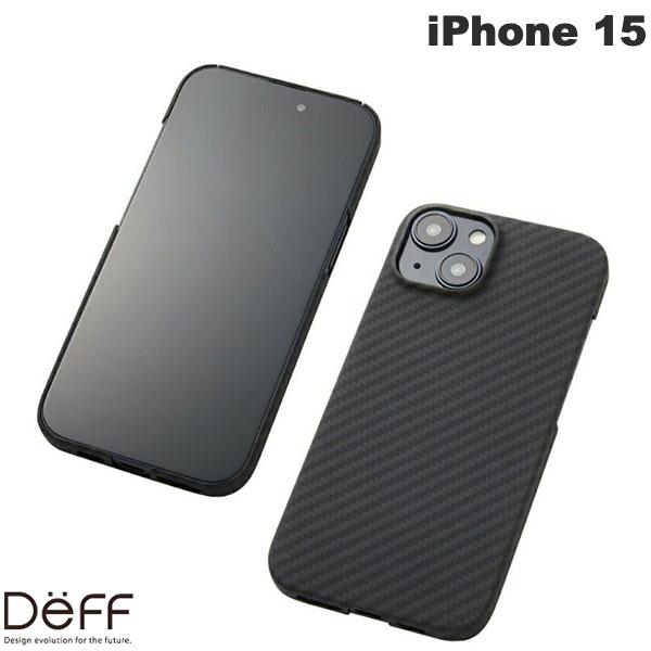 [lR|X] Deff iPhone 15 Ultra Slim & Light Case DURO }bgubN # DCS-IPD23MKVMBK fB[t (X}zP[XEJo[) f[ A~hP[X A~h@ Kevlar Pu[ ^  ϏՌ y  ϋv