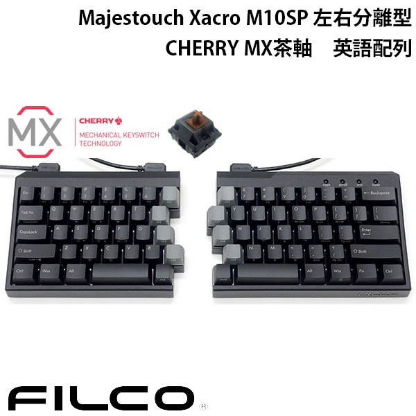 ڤڡ FILCO Majestouch Xacro M10SP ʬΥᥫ˥륭ܡ Ѹ 72 CHERRY MX...