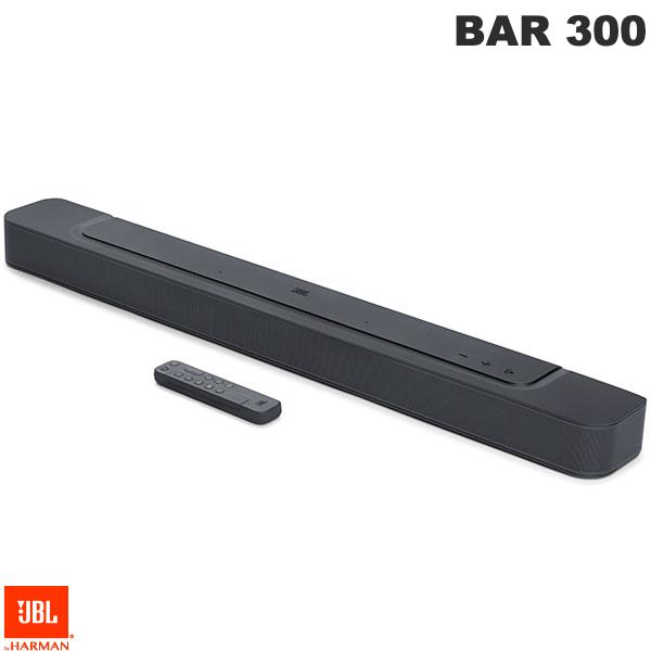   JBL BAR 300 Bluetooth 5.0 Wi-Fi6 ワイヤレス サラウンドサウンドバー ブラック # JBLBAR300PROBLKJN ジェービーエル (スピーカー サウンドバー) ホームシアター 映画 立体音響 eARC対応