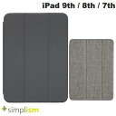 [lR|X] Simplism iPad 9th / 8th / 7th [FLIP SHELL] wʃNA tbvVFP[X VvY (iPadJo[EP[X)