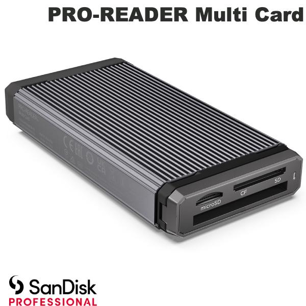 SanDisk Professional PRO-DOCK、CF、SDカードなどに対応のマルチカードリーダー■ 本商品は、CF、SD、マイクロSDの各カードに対応するマルチカードリーダーです。別売りのSanDisk Professional PRO-DOCK 4の空きスロットに直接接続して使用することができます。また、同梱のUSB-Cケーブル経由でパソコンとの接続にも対応しています。■ CF、SD、マイクロSDの各カードに対応するマルチカードリーダーCF、SD、マイクロSDの各カードに対応するマルチカードリーダーです。別売りのSanDisk Professional PRO-DOCK 4と併せて使用することが可能です。また、本商品に同梱のUSB-Cケーブルで直接パソコンと接続することもできます。プロフェッショナル向けのワークフローに最適です。■ USB 10Gbps(USB 3.2 Gen2)に対応SuperSpeed USB 10Gbps(USB 3.2 Gen2)に対応しています。大容量データを高速に取り込むことができます。■ 放熱性に優れたアルミニウム筐体を採用放熱性に優れたアルミニウム筐体を採用することで、持続的な高いパフォーマンスでのデータ転送が可能です。[仕様情報]対応OS : macOS 10.13以降、Windows 10インターフェイス : USB 3.2 Gen 2(Type-C)外形寸法 : 60(W)x115.3(D)x19.05(H)mm質量 : 120g主な添付品 : USB-Cケーブル[保証期間]3年間[メーカー]サンディスク プロフェッショナル Sandisk Professional (Sandisk Professional)型番JANSDPR3A8-0000-GBAND0718037891910[対応] mac / win 両対応[対応] microSD[材質] アルミニウム[規格] USB Type-C[規格] USB3.1Sandisk Professional PRO-READER Multi Card PRO-DOCK対応 CF / SD / Micro SDカード用 マルチカードリーダー # SDPR3A8-0000-GBAND サンディスク プロフェッショナル