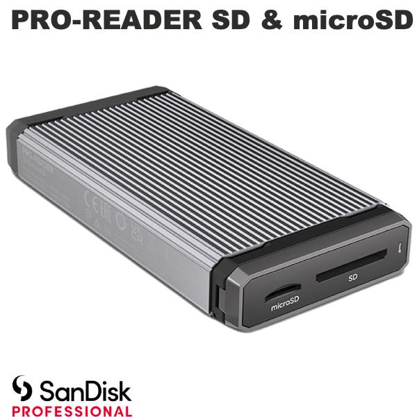 Sandisk Professional PRO-READER SD &microSD WW PRO-DOCKб SD / Micro SD ɥ꡼ # SDPR5A8-0000-GBAND ǥ ץեåʥ