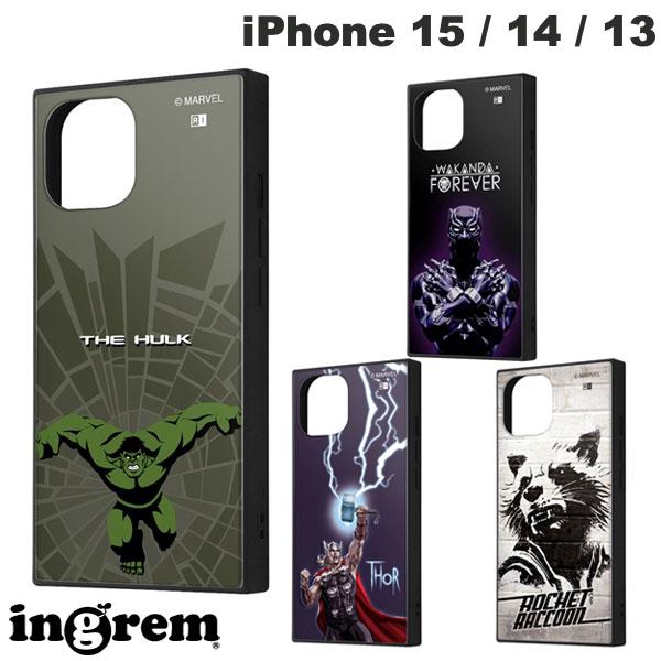 樂天商城 - iPhone15 ケース ingrem iPhone 15 / 14 / 13 マーベル ハイブリッドケース KAKU イングレム (スマホケース・カバー)