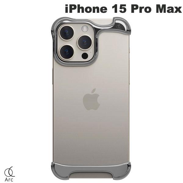 Arc iPhone 15 Pro Max Pulse アルミバンパー ミラーシルバー # AC26346i15PM アーク (スマホケース・カバー) バンパー バンパーケース..