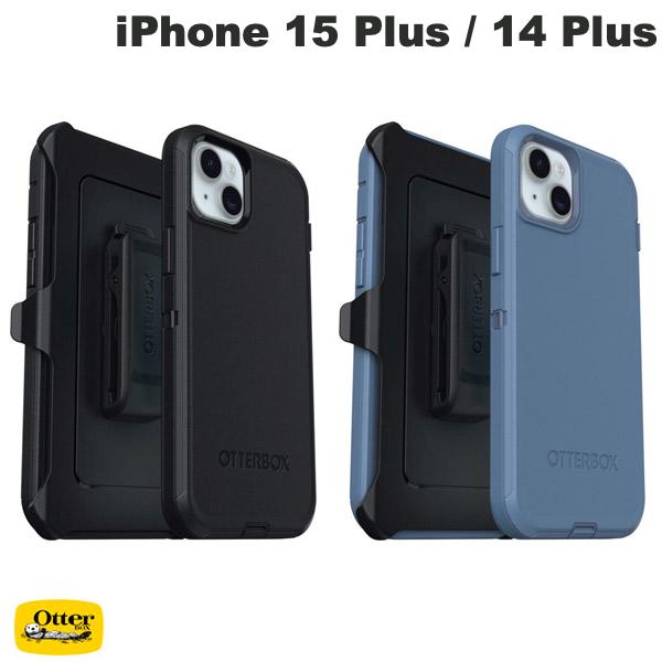 [클리어런스 세일] OtterBox iPhone 15 Plus / 14 Plus DEFENDER (디펜더) 내충격 오터 박스 (스마트폰 케이스 커버) [국내 정규품]