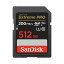 SanDisk 512GB SDXC Extreme PRO UHS-I V30 海外パッケージ R=200/W=140 4K対応 # SDSDXXD-512G-GN4IN サンディスク (SDHC メモリーカード)