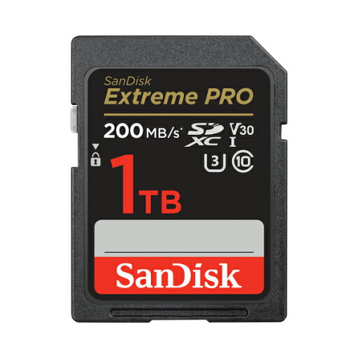 SanDisk 1TB SDXC Extreme PRO UHS-I V30 海外パッケージ R=200/W=140 4K対応 # SDSDXXD-1T00-GN4IN サンディスク (SDHC メモリーカード) SanDisk 1TB SDXC Extreme PRO UHS-I V30 海外パッケージ R=200/W=140 4K対応 # SDSDXXD-1T00-GN4IN サンディスク (SDHC メモリーカード)
