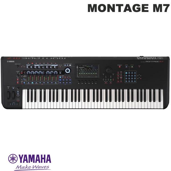 [大型商品] YAMAHA シンセサイザー MONTAGE M7 76鍵FSX鍵盤 # MONTAGE M7 ヤマハ (MIDIキーボード)