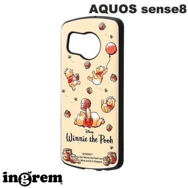 樂天商城 - AQUOS sense8 ケース ingrem AQUOS sense8 ディズニー 超! 保護ケース MiA プーさんとはちみつ # IN-DAQM3AC4/PO12 イングレム (アンドロイドスマホケース・カバー) アクオス センス8