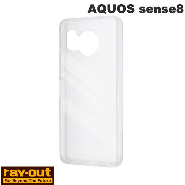 Ray Out AQUOS sense8 Like standard ハイブリッドケース クリア # RT-AQM3CC2/CM レイアウト (アンドロイド スマホケース) アクオス センス8