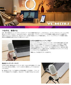 YAMAHA YCM01U 単一指向性 カーディオイド USB コンデンサーマイク ヤマハ (マイクロホン USB)