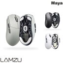  LAMZU Maya (4K Compatible) 左右対称 1000Hz対応 超軽量 ワイヤレスゲーミングマウス ラムズ (マウス) マヤ 45g