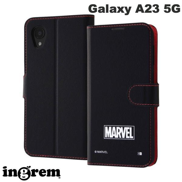樂天商城 - Galaxy A23 5G ケース ingrem Galaxy A23 5G マーベル 手帳型ケースマグネット マーベルロゴ 3 # IJ-DMGA23ELC1BR/MV5 イングレム (アンドロイドスマホケース・カバー) ギャラクシー