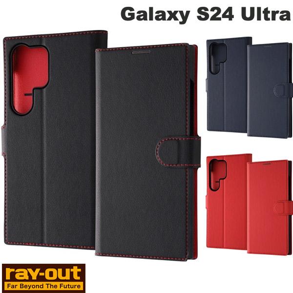 乐天商城 - Ray Out Galaxy S24 Ultra Like standard 手帳型レザーケース シンプル マグネット レイアウト (アンドロイドスマホケース・カバー) ギャラクシー