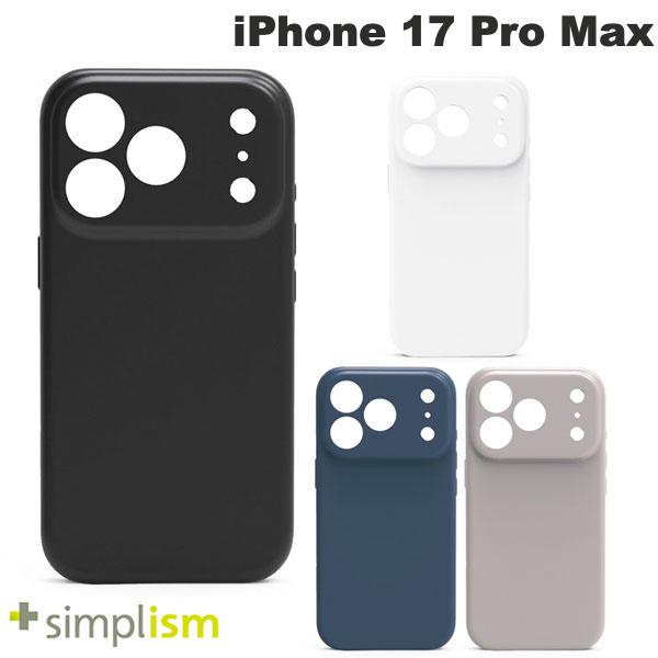 Trinity Simplism iPhone 17 Pro Max [NUNO] MagSafe Compatible Silicone Leather Back Case (Smartphone Case/Cover) 2025