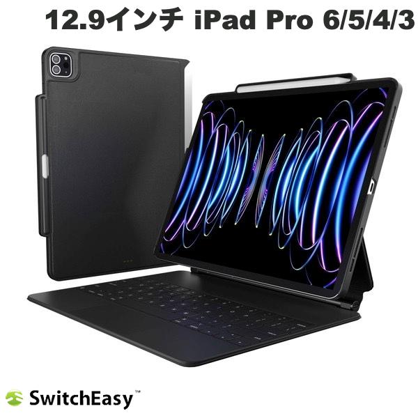 SwitchEasy 12.9 iPad Pro M2 6 / M1 5 / 4 / 3 CoverBuddy ApplePencil Ǽե Black # SE_P12CSPCCV_BK å (֥åȥС)