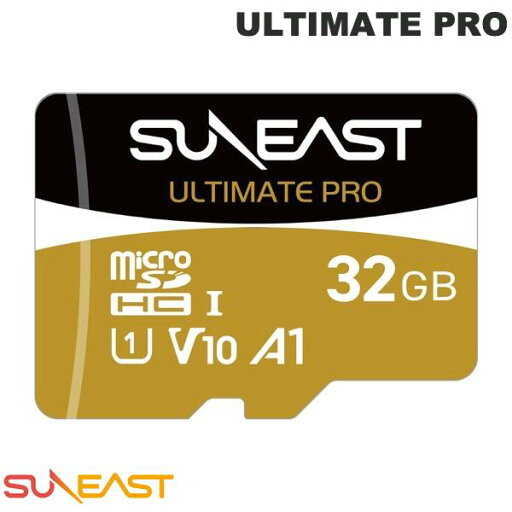 SUNEAST 32GB ULTIMATE PRO MicroSDHC UHS-I V10/C10/A1 microSD メモリーカード R:180MB/s W:120MB/s # SE-MSDU1032C180 サンイースト (メモリーカード) SUNEAST 32GB ULTIMATE PRO MicroSDHC UHS-I V10/C10/A1 microSD メモリーカード R:180MB/s W:120MB/s # SE-MSDU1032C180 サンイースト (メモリーカード)