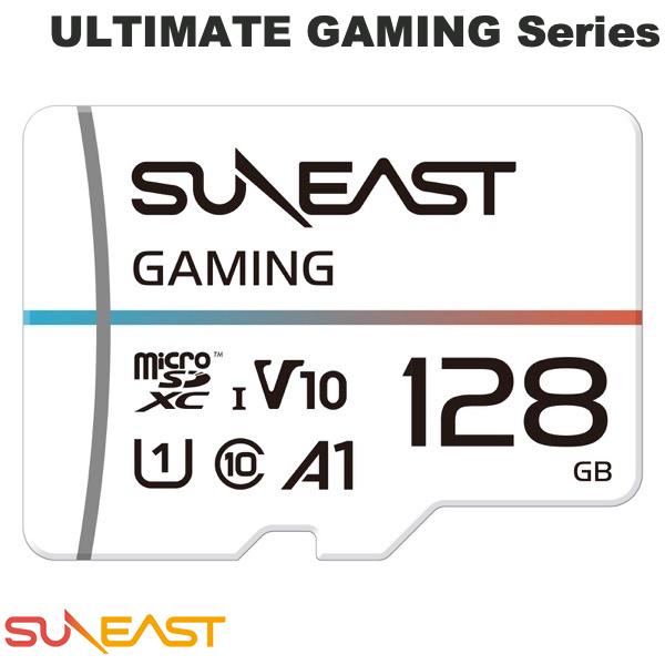 [lR|X] SUNEAST 128GB ULTIMATE GAMING Series microSDXC Card UHS-I V10/C10/A1 microSD [J[h R:185MB/s W:150MB/s # SE-MSDU1128DGM TC[Xg ([J[h)