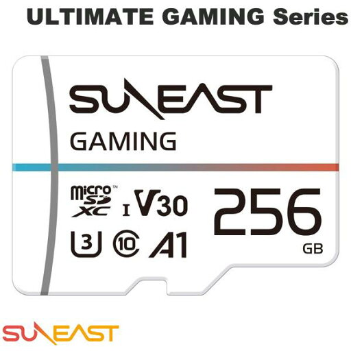 SUNEAST 256GB ULTIMATE GAMING Series microSDXC Card UHS-III V30/C10/A1 microSD メモリーカード R:185MB/s W:160MB/s # SE-MSDU1256DGM サンイースト (メモリーカード) SUNEAST 256GB ULTIMATE GAMING Series microSDXC Card UHS-III V30/C10/A1 microSD メモリーカード R:185MB/s W:160MB/s # SE-MSDU1256DGM サンイースト (メモリーカード)