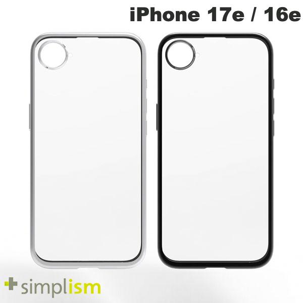 iPhone 17e Case, Clear Case, Transparent, Trinity, Simplism iPhone 17e / 16e [Aegis Solid] Ultra-Precise Design Full Cover TPU Case, Simplism (Smartphone Case/Cover)
