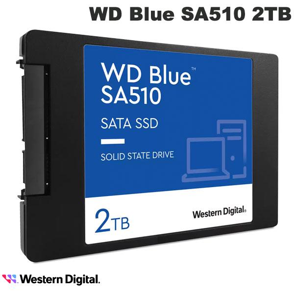 Western Digital 2TB WD Blue SA510 SATA SSD 2.5インチ / 7mmケース入り # WDS200T3B0A ウエスタンデ..