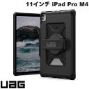 UAG 11インチ iPad Pro M4 METROPOLIS WITH HAND STRAP (メトロポリス) 耐衝撃ケース ブラック # UAG-IPDP...
