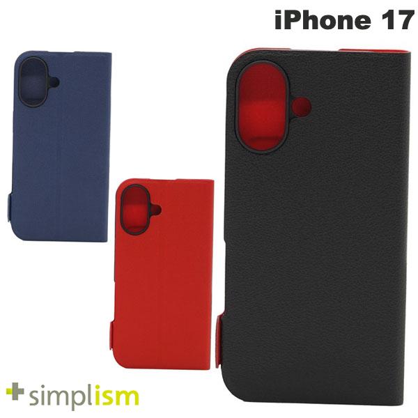 樂天商城 - Simplism iPhone 17 [Smart FlipNote] 薄型スマートフリップノートケース シンプリズム (スマホケース・カバー) トリニティ 2025