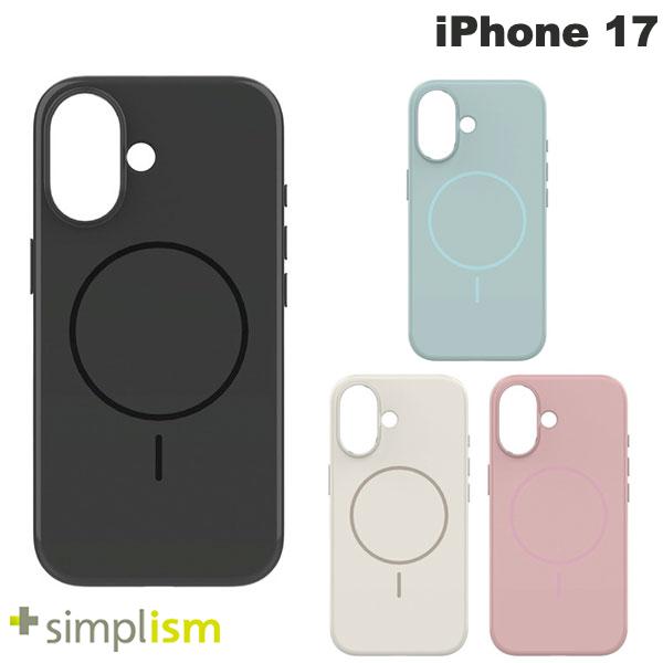 Simplism iPhone 17 [Lumino] MagSafe 대응 하드 케이스 심플리즘 (스마트폰 케이스 커버) 트리니티 2025