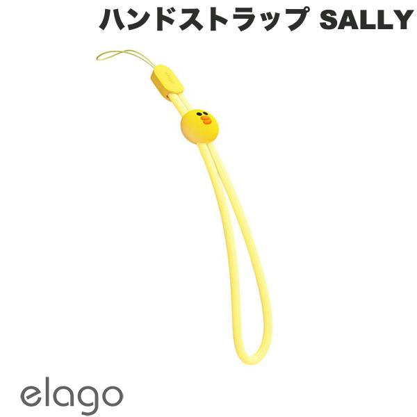 elago LINE FRIENDS ROUND STRAP スマートフォン ハンドストラップ SALLY # EL_ALLSRFB2L_SA エラゴ (ストラップ)