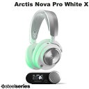 SteelSeries Arctis Nova Pro Wireless White X Xbox ハイレゾ対応 有線 / 2.4GHz / Bluetooth 5.0 ワイヤレス ゲーミングヘッドホン # 61525J スティールシリーズ AI ノイズキャンセリング(2)