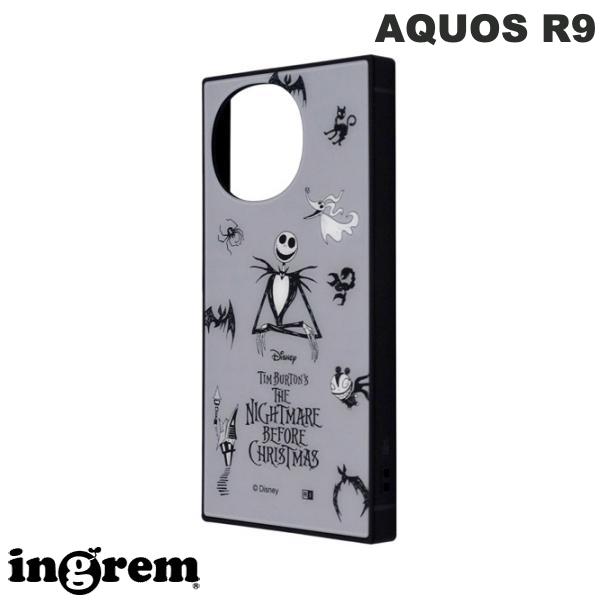 樂天商城 - AQUOS R9 ケース ingrem AQUOS R9 ディズニー ハイブリッドケース KAKU ナイトメアー・ビフォア・クリスマス # IQ-DAQFS2K3TB/NC2 イングレム (アンドロイドスマホケース・カバー) アクオス