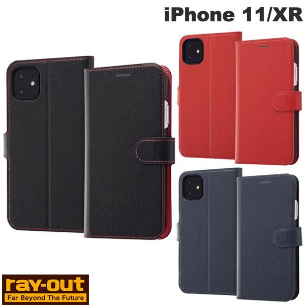 Ray Out iPhone 11 / XR Like standard 마그넷 벨트 심플 수첩형 가죽 케이스 레이아웃 (스마트폰 케이스 커버)