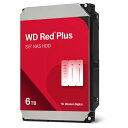 Western Digital 6TB Red Plus 3.5-Inch SATA # WD60EFPX ウエスタンデジタル (内蔵ハードディスク)