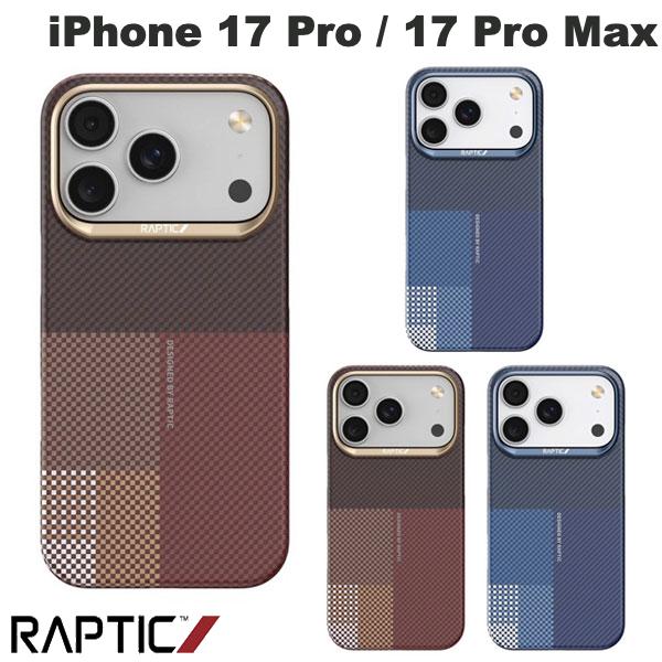 乐天商城 - RAPTIC iPhone 17 Pro / 17 Pro Max Aramid Skin マグネット搭載耐衝撃ケース ラプティック (スマホケース・カバー)