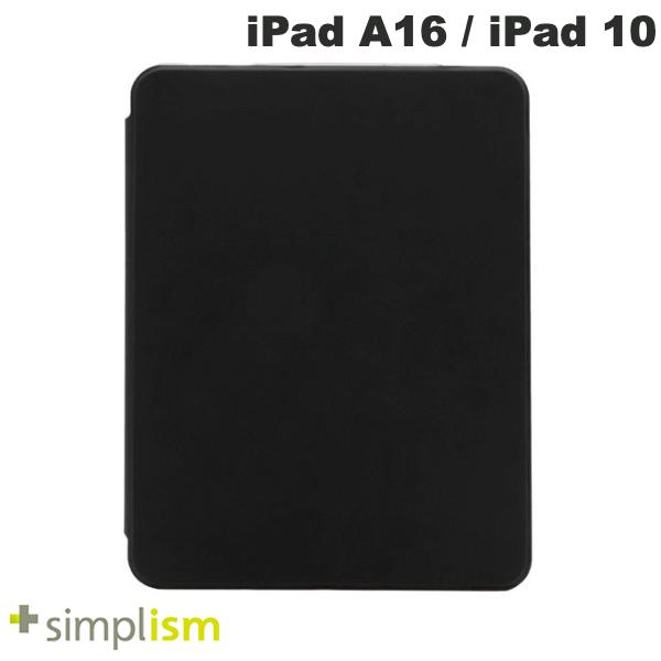樂天商城 - Simplism iPad A16 (11世代) / 10.9インチ iPad 10 [Turtle Flip 360] 360度回転式 衝撃吸収 ハイブリッドクリアフリップケース ブラック # TR-IPD2410-FT36-SMBK シンプリズム (タブレットカバー・ケース) トリニティ