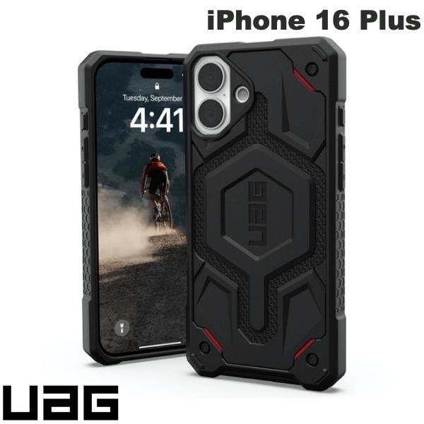 樂天商城 - UAG iPhone 16 Plus MONARCH PRO (モナークプロ) コンポジットケース MagSafe対応 Kevlar Black # UAG-IPH24LB-PMS-KB ユーエージー (スマホケース・カバー)