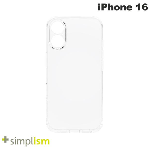 트리니티 Simplism iPhone 16 Aegis Solid 초정밀 설계 풀 커버 TPU 케이스 클리어 # TR-IP24M2-AGSL-CL 심플리즘(스마트폰 케이스·커버)