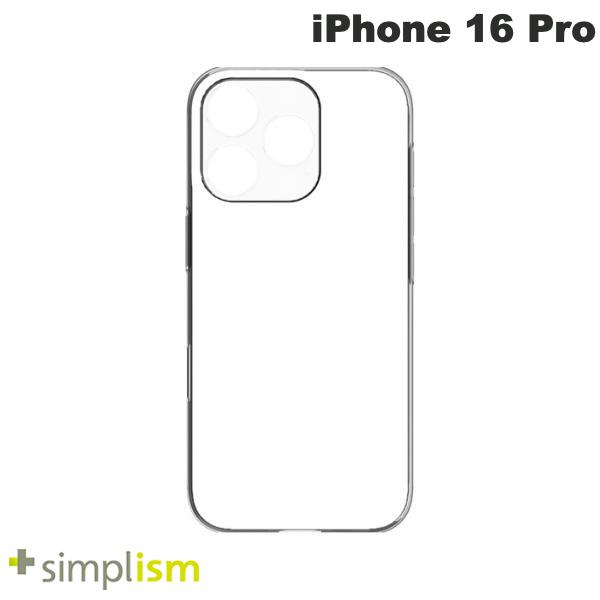 樂天商城 - iPhone16Pro ケース クリアケース 透明 カメラまで保護 超軽量 超極薄 トリニティ Simplism iPhone 16 Pro AIR-REAL INVISIBLE 超精密設計 極薄軽量ケース クリア # TR-IP24M3-ARPSL-CL シンプリズム (スマホケース・カバー)