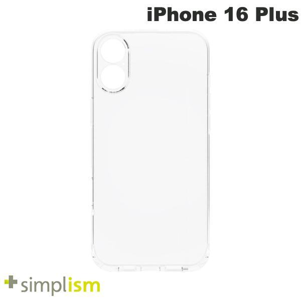 Simplism iPhone 16 Plus Aegis Solid Ķ��̩�߷ץե륫�С�TPU������ ���ꥢ # TR-IP24L2-AGSL-CL ����ץꥺ�� (���ޥۥ����������С�) �ȥ�˥ƥ�