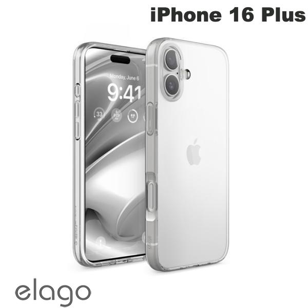 elago iPhone 16 Plus HYBRID CASE 하이브리드 케이스 Clear # EL_IPBCSPTHB_CL 엘라고 (스마트폰 케이스 커버) 클리어 케이스 얇고 경량